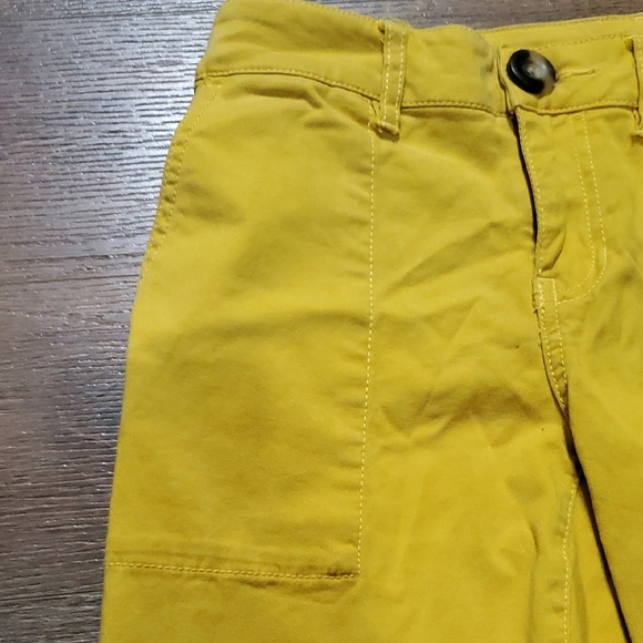 CAbi Yellow Chinos Straight-Leg Pants - Picture 6 of 9